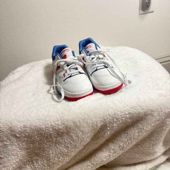 New Balance Red/Blue 550 - Picture 5 of 9
